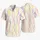 Pastel Wavy Ribbon Motifs for Beach Vacations and Resort Days, Men's Summer Style Hawaiian Shirt - 5