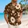 White Daisy Island Blooms for Beach Getaways and Resort Weekends, Men's Summer Style Hawaiian Shirt - 6