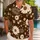White Daisy Island Blooms for Beach Getaways and Resort Weekends, Men's Summer Style Hawaiian Shirt - 1