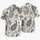 Monochrome Paisley Motifs for Polished Resort Travel and Weekend Wear for Modern Men Hawaiian Shirt - 5