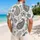 Monochrome Paisley Motifs for Polished Resort Travel and Weekend Wear for Modern Men Hawaiian Shirt - 2