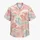 Pink Ocean Waves for Beach Days and Island Getaways, Relaxed Coastal Style for Men Hawaiian Shirt - 7