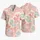 Pink Ocean Waves for Beach Days and Island Getaways, Relaxed Coastal Style for Men Hawaiian Shirt - 5