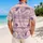 Lavender Tribal Waves And Spirals For Island Getaways, Beach Holidays And Summer Days Hawaiian Shirt - 2