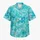 Turquoise Pool Water Ripples for Beach Holidays and Resort Getaways, Men's Summer Style Hawaiian Shirt - 7