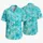 Turquoise Pool Water Ripples for Beach Holidays and Resort Getaways, Men's Summer Style Hawaiian Shirt - 5