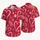 Raspberry Heart Outline Motifs for Romantic Beach Getaways and Summer Vacation Escapes Hawaiian Shirt - 5