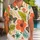 Orange Hibiscus And Tropical Butterflies For Sunny Beach Getaways And Island Holidays Hawaiian Shirt - 1