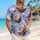 Coconut Island Motif for Tropical Vacations, Beach Getaways, and Summer Travel for Men Hawaiian Shirt - 6