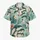 Teal Oyster Mushrooms And Tropical Foliage For Beach Escapes And Island Weekends Hawaiian Shirt - 7