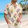 Botanical Tulip Motifs For Sunny Resort Days And Coastal Getaways For Men Hawaiian Shirt - 6