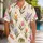 Botanical Tulip Motifs For Sunny Resort Days And Coastal Getaways For Men Hawaiian Shirt - 1