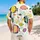 Colorful Tropical Fish Underwater Scene for Beach Days and Island Vacations for Men Hawaiian Shirt - 2