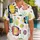 Colorful Tropical Fish Underwater Scene for Beach Days and Island Vacations for Men Hawaiian Shirt - 1
