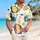 Colorful Tropical Fish Underwater Scene for Beach Days and Island Vacations for Men Hawaiian Shirt - 6