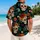 Sugar Skull Floral Motifs for Dia de los Muertos Celebrations and Festival Style Wear Hawaiian Shirt - 2