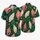 Pink Conch Shells and Sea Stars for Tropical Vacations, Beach Trips, and Resort Style Hawaiian Shirt - 5