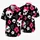 Pink Bow Skull Hearts For Beach Getaways, Halloween Parties And Playful Style For Her Hawaiian Shirt - 5