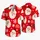 Santa Faces And Snowflakes For Festive Holiday Gatherings, Winter Parties, And Gifting Hawaiian Shirt - 5