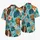 Playful Fox And Spaniel Tropical Garden Motifs For Sunny Island Vacations, Men's Hawaiian Shirt - 5