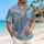 Sea Turtle Ocean Scene for Beach Holidays and Island Getaways, Men's Summer Style Hawaiian Shirt - 6