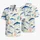 Blue Fish School Coastal Vacation Style For Men, Beach Days And Island Getaways Hawaiian Shirt - 5