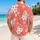 Coral Honeycomb Hibiscus Flowers for Tropical Vacations, Beach Days, and Island Getaways Hawaiian Shirt - 2