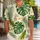 Tropical Green Monstera and Palm Leaves for Resort Holidays and Men's Vacation Style Hawaiian Shirt - 1