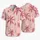 Pink Palm Tree Coastal Style for Beach Getaways, Island Vacations, and Summer Travel Hawaiian Shirt - 5