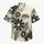 Black White Daisy Blooms for Island Getaways and Resort Style Weekend Wear for Men Hawaiian Shirt - 7