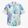 Blue Coral Reef Branches for Beach Holidays and Island Getaways, Coastal Vacation Gift Hawaiian Shirt - 7