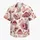 Burgundy Mushroom Garden Motifs for Sunny Beach Getaways and Relaxed Weekend Wear Hawaiian Shirt - 7