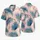 Pink Palm Leaf Vacation Style For Beach Days And Summer Travel For Big And Tall Men Hawaiian Shirt - 5