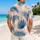 Pink Palm Leaf Vacation Style For Beach Days And Summer Travel For Big And Tall Men Hawaiian Shirt - 2
