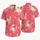 Playful Pink Crab Coast Motif for Beach Vacations and Sunny Island Getaways for Men Hawaiian Shirt - 5