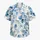 Indigo Watercolor Eucalyptus Branches for Coastal Vacations and Resort Weekends Men Hawaiian Shirt - 7