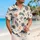 Navy Island Palms and Ocean Motifs for Resort Getaways and Coastal Weekends for Men Hawaiian Shirt - 6
