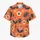 Retro Coral Tulip Floral Vacation Style for Beach Holidays and Summer Getaways Men Hawaiian Shirt - 7