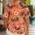 Retro Coral Tulip Floral Vacation Style for Beach Holidays and Summer Getaways Men Hawaiian Shirt - 1
