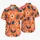 Retro Coral Tulip Floral Vacation Style for Beach Holidays and Summer Getaways Men Hawaiian Shirt - 5