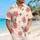 Coral Hibiscus Lattice Motifs for Beach Holidays, Cruises, and Resort Getaways Abroad Hawaiian Shirt - 6