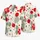 Retro Red And Sage Polka Dots For Resort Holidays And Summer Parties, Men’s Gift Hawaiian Shirt - 5