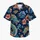 Teal and Crimson Dragon Blossoms for Resort Getaways and Beach Holidays for Him Hawaiian Shirt - 7