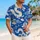 Blue Cloud Dragon Waves And Blossoms For Beach Vacations, Resort Weekends And Travel Hawaiian Shirt - 6