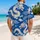 Blue Cloud Dragon Waves And Blossoms For Beach Vacations, Resort Weekends And Travel Hawaiian Shirt - 2