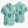 Tropical Daisy Medallions And Island Botanicals For Beach Holidays, Men's Summer Style Hawaiian Shirt - 5