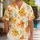 Playful Orange Tropical Fish for Beach Holidays and Summer Vacations, Men’s Gift Hawaiian Shirt - 1