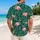 Pink Flamingo Tropical Garden for Beach Vacations, Island Escapes, and Resort Getaways Hawaiian Shirt - 2
