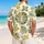 Olive Botanical Medallions For Beach Getaways And Relaxed Summer Resort Days For Men Hawaiian Shirt - 2
