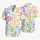 Playful Tropical Paper Planes, Rainbows, and Candy Shapes for Bright Vacation Days Hawaiian Shirt - 5